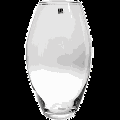 Ваза для цветов «Клиа» стекло D=15,7,H=28см прозр.