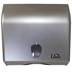 V-lay towel dispenser gray