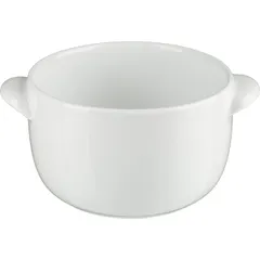 Baking pot “White” Classic without lid  porcelain  0.5 l  D=145/115, H=73mm  white