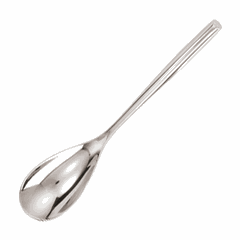 Tea spoon “Bambu”  stainless steel  metal.