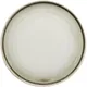 Тарелка «Айсио» с высоким бортом фарфор D=225,H=17мм белый,серый, Диаметр (мм): 225