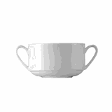 Чашка бульонная «Джейд» кост.фарф. 350мл белый