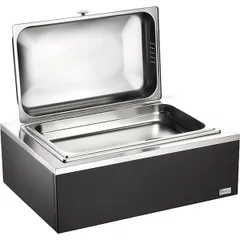 Станция буфетная с мармитом (GN 1/1), цвет венге ,H=30,L=64,B=46см