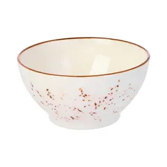 Салатник «Париж» фарфор 0,55л D=14см белый,коричнев., Объем по данным поставщика (мл): 550