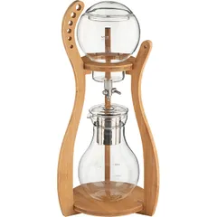 Установка для колд-брю на 6-8 чашек бамбук,стекло, изображение 3