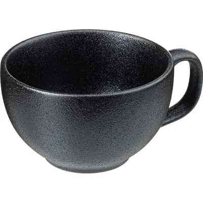 Чашка кофейная «Кунстверк Блэк» фарфор 300мл D=100,H=65мм черный, изображение 3