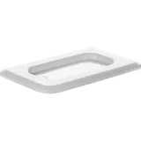 Крышка для гастроемкости GN 1/9 полиэтилен ,L=17,6,B=11,1см белый