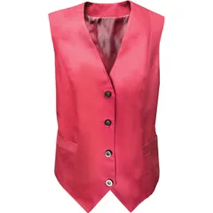 Women's vest, size 42  polyester, cotton  burgundy