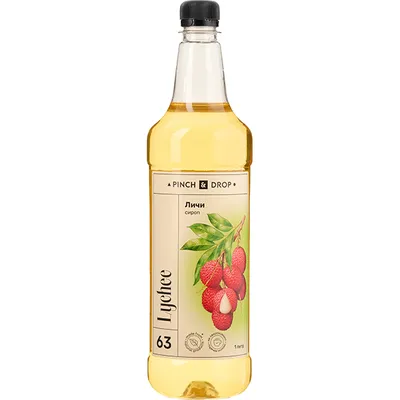 Сироп «Личи» Pinch&Drop пластик 1л D=81,H=26,7см