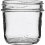 Банка «Кватро Стаджони» круглая без крышки стекло 200мл D=89,H=85мм прозр.