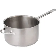 Sauté pan stainless steel 9.8 l D=28,H=17,L=57,B=30cm metal.