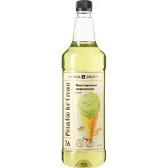 Сироп «Фисташковое мороженое» Pinch&Drop пластик 1л D=81,H=301мм