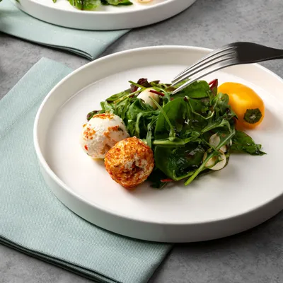 Блюдо «Кунстверк» круглое с бортом фарфор D=20,H=2см белый, Диаметр (мм): 200, изображение 7