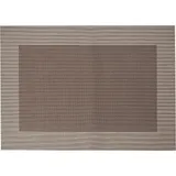 Салфетка сервировочная поливинилхл. ,L=46,B=33см св.корич.,коричнев.