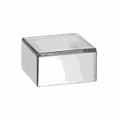 Jam container with lid “Sky”  stainless steel  68 ml , H=25, L=52, B=52mm  metal.