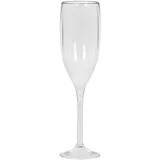 Бокал-флюте поликарбонат 200мл D=56,H=210мм прозр.