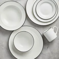 Кружка «Бид Блэк Бэнд» фарфор 285мл белый,черный, изображение 4