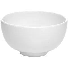 Salad bowl “Monaco White”  porcelain  455 ml  D=120, H=65mm  white