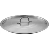 Крышка для кастрюли «Отель» сталь D=340,H=55,L=370,B=370мм металлич.