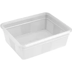 Gastronorm container 1/2  polyprop. , H=15, L=32.5, B=26.5 cm