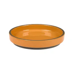 Тарелка «Блисс» с бортом фарфор D=150,H=28мм оранжев., изображение 2