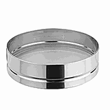 Сито для муки р-р ячейки 1.0*1.0 сталь нерж. D=300,H=85мм металлич.