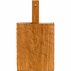 Доска для подачи «Снег» светлый дуб ,H=3,L=32/22,B=17см