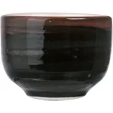 Стопка для саке «Кото» фарфор 50мл D=50,H=35мм черный,коричнев., Цвет: Черный