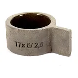 Чашка чайная «ЭфСэКа» бетон 50мл D=6,H=3см серый