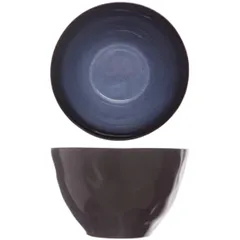 Salad bowl ceramics D=155,H=95mm blue,black