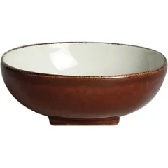 Salad bowl “Terramesa Mocha” square  porcelain  270 ml , H=5, L=13, B=13 cm  dark brown.