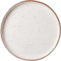 Dish “Punto Bianca”  porcelain  D=28cm  white, black