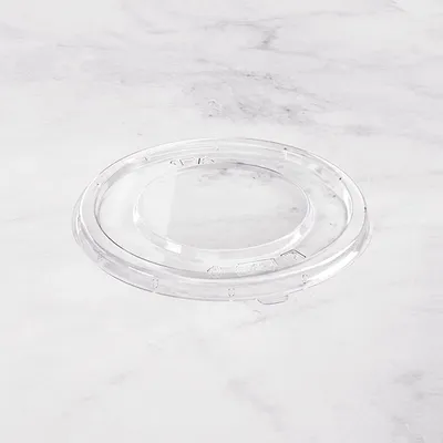 Крышка для бумажного контейнера OneBowl 760 мл пластик D=14,5см прозр., изображение 2