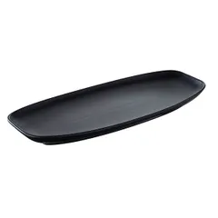 Rectangular dish ceramics ,H=29,L=360,B=150mm black