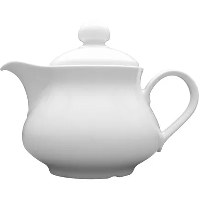 Чайник заварочный «Версаль» фарфор 400мл D=10,H=13,L=17см белый