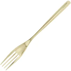 Table fork “Bambu”  stainless steel , L=20.9 cm  champagne