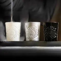 Олд фэшн (стакан) «Хобстар» стекло 355мл D=89,H=106мм серебрян., изображение 2