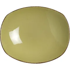 Тарелка глубокая «Террамеса Олива» фарфор ,H=4,L=21,B=19см олив.