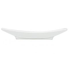 Compliment dish  porcelain , L=12, B=14cm  white