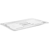 Крышка для гастроемкости GN 1/1 с вырезом для ложки поликарбонат ,L=53,B=32,5см прозр.