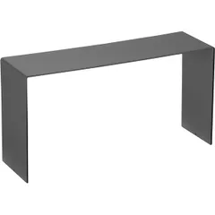 Подставка фуршетная высокая сталь нерж. ,H=30,L=57,5,B=17см тем.сер.