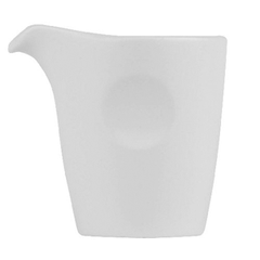 Milk jug “Tayste” porcelain 85ml D=42,H=75,L=75mm white