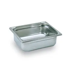 Gastronorm container (1/2)  stainless steel , H=20, L=325, B=265mm  metal.