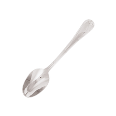 Tea spoon "Ruban Croise"  stainless steel  metal.