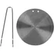 Индукционный адаптер со съемной ручкой сталь нерж.,алюмин. D=16,L=22см, изображение 2