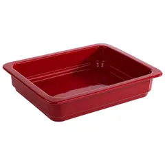 Gastronorm container GN 1/2  porcelain  3.4 l , H=60, L=325, B=265mm  red