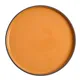 Тарелка «Блисс» с бортом фарфор D=270,H=22мм оранжев.