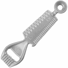 Открывалка для банок+декор.для масла сталь ,H=10,L=155,B=40мм металлич.