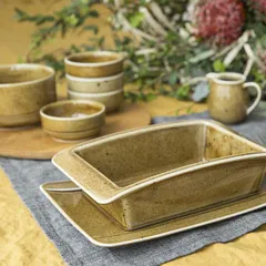 Подставка для формы для запекания «Кантри Стайл» фарфор ,L=24,B=16см зелен., изображение 3