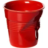 Стакан для горячих напитков «Фруассэ» для эспрессо фарфор 80мл D=65,H=60мм красный